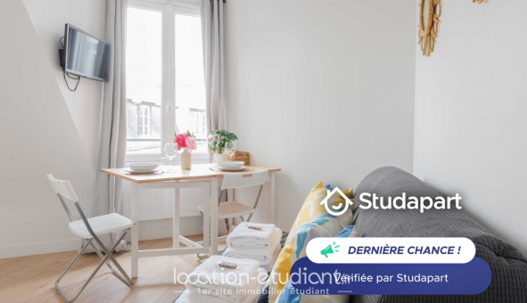 Logement tudiant Studio à Paris 17me arrondissement (75017)