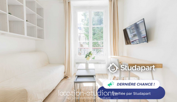 Logement tudiant Studio à Paris 17me arrondissement (75017)