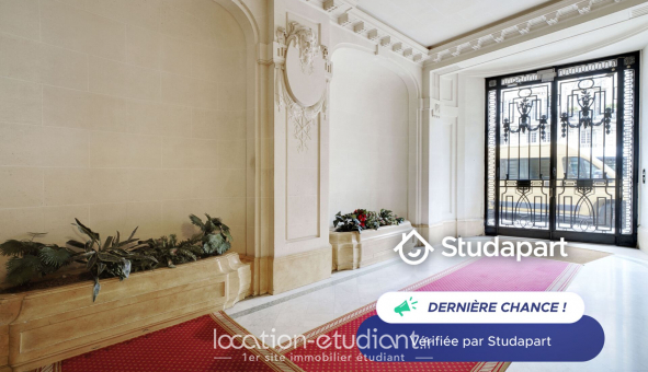 Logement tudiant Studio à Paris 17me arrondissement (75017)