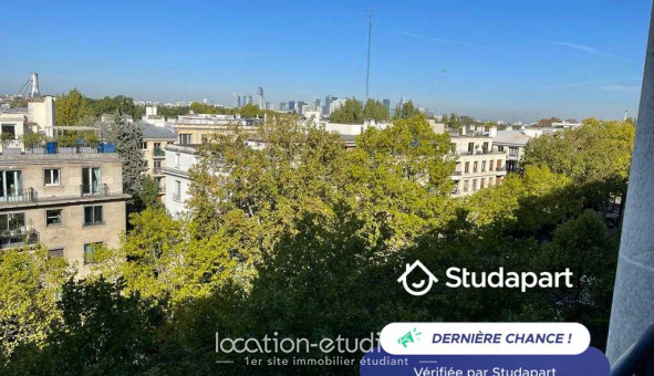 Logement tudiant Studio à Paris 17me arrondissement (75017)