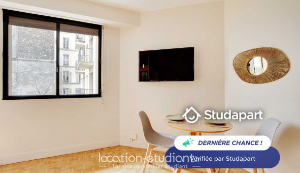 Logement tudiant Studio à Paris 17me arrondissement (75017)