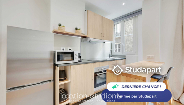 Logement tudiant Studio à Paris 17me arrondissement (75017)