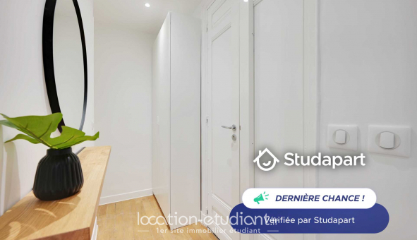 Logement tudiant Studio à Paris 17me arrondissement (75017)