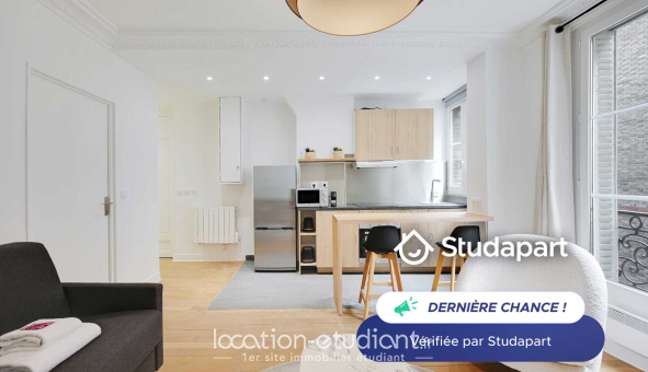 Logement tudiant Studio à Paris 17me arrondissement (75017)