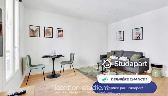 Logement tudiant Studio à Paris 17me arrondissement (75017)