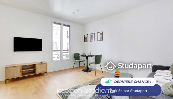 Logement tudiant Studio à Paris 17me arrondissement (75017)