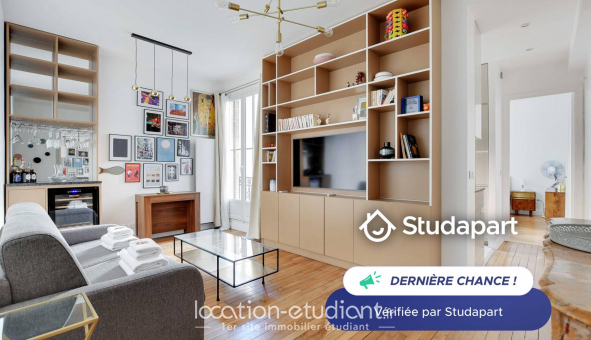 Logement tudiant Studio à Paris 17me arrondissement (75017)