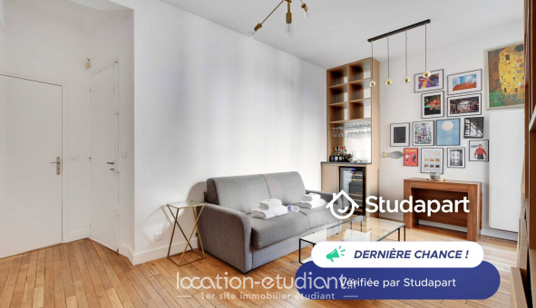 Logement tudiant Studio à Paris 17me arrondissement (75017)