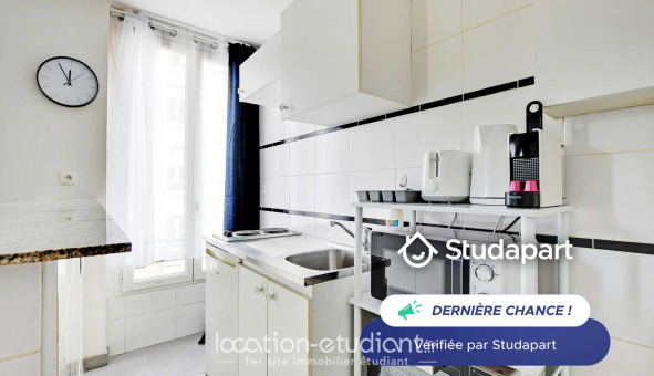 Logement tudiant Studio à Paris 17me arrondissement (75017)