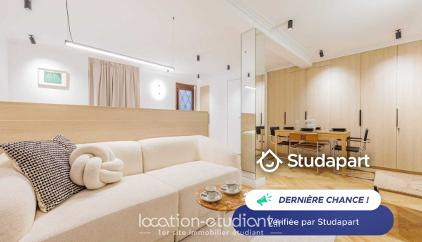 Logement tudiant Studio à Paris 17me arrondissement (75017)