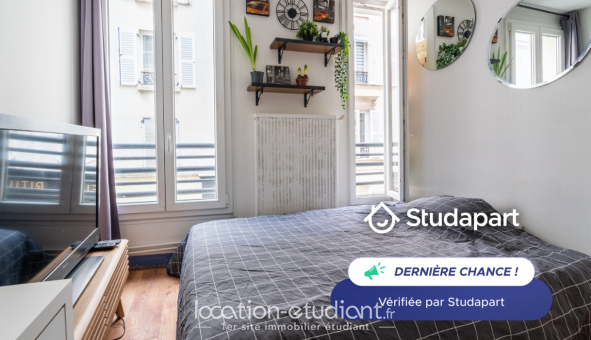 Logement tudiant Studio à Paris 17me arrondissement (75017)