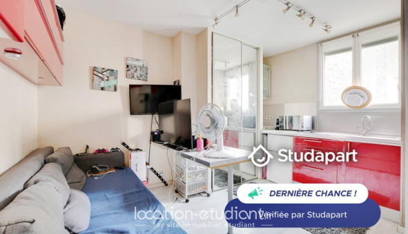 Logement tudiant Location Studio Meublé Paris 17me arrondissement (75017)