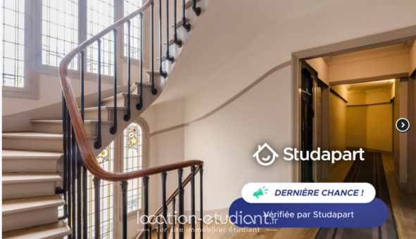 Logement tudiant Studio à Paris 17me arrondissement (75017)