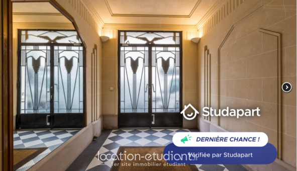 Logement tudiant Studio à Paris 17me arrondissement (75017)