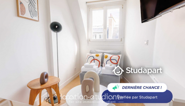 Logement tudiant Location Studio Meublé Paris 17me arrondissement (75017)