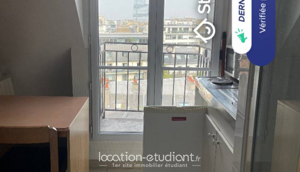 Logement tudiant Location Studio Meublé Paris 17me arrondissement (75017)