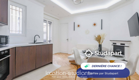 Logement tudiant Studio à Paris 17me arrondissement (75017)