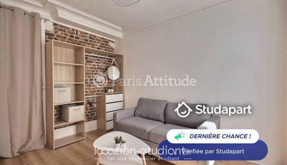 Logement tudiant Studio à Paris 17me arrondissement (75017)