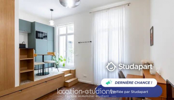 Logement tudiant Location Studio Meublé Paris 17me arrondissement (75017)