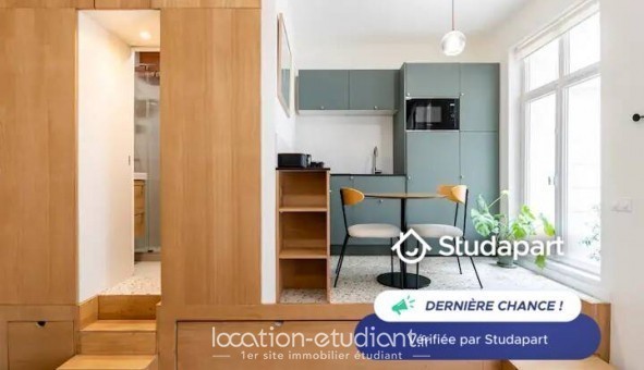 Logement tudiant Studio à Paris 17me arrondissement (75017)