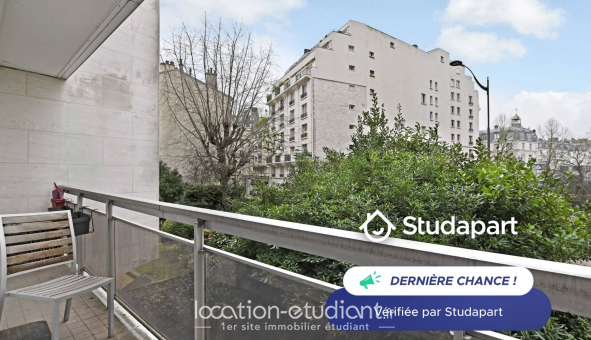 Logement tudiant Studio à Paris 17me arrondissement (75017)