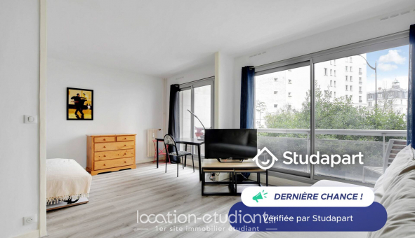 Logement tudiant Studio à Paris 17me arrondissement (75017)