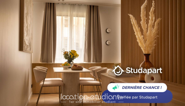 Logement tudiant Location Studio Meublé Paris 17me arrondissement (75017)