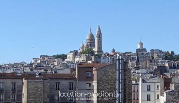 Logement tudiant Studio à Paris 18me arrondissement (75018)