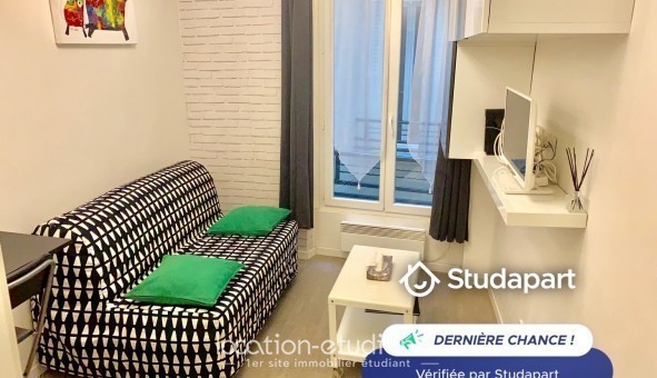 Logement tudiant Studio à Paris 18me arrondissement (75018)