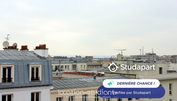 Logement tudiant Studio à Paris 18me arrondissement (75018)