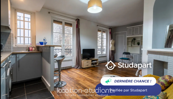 Logement tudiant Studio à Paris 18me arrondissement (75018)