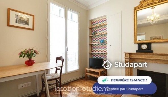 Logement tudiant Studio à Paris 18me arrondissement (75018)