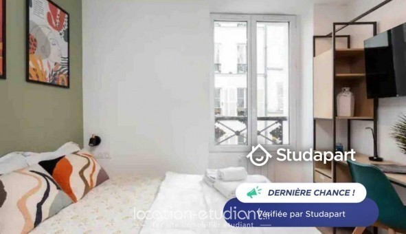 Logement tudiant Studio à Paris 18me arrondissement (75018)