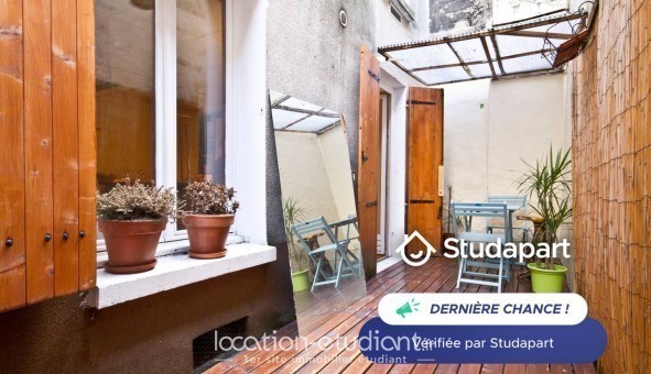 Logement tudiant Studio à Paris 18me arrondissement (75018)