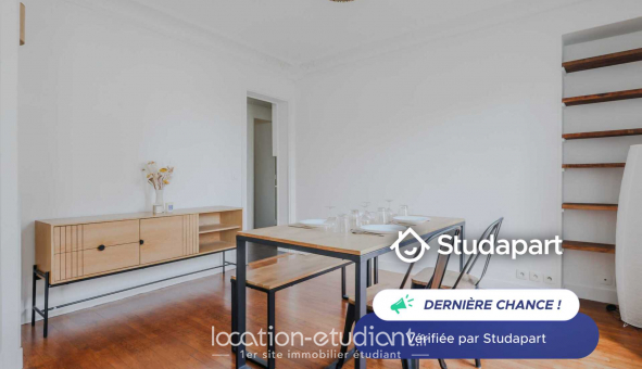 Logement tudiant Studio à Paris 18me arrondissement (75018)