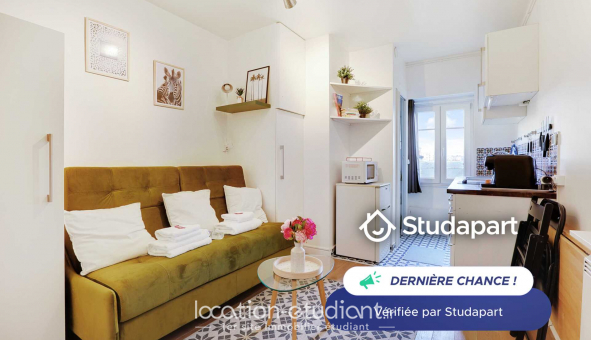 Logement tudiant Studio à Paris 18me arrondissement (75018)