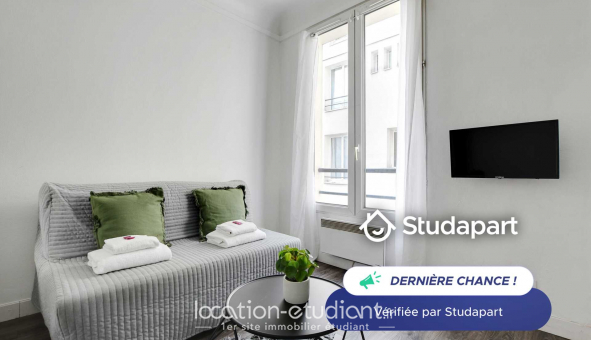 Logement tudiant Studio à Paris 18me arrondissement (75018)