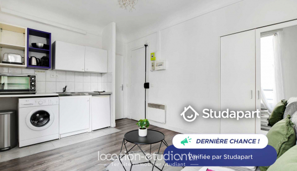 Logement tudiant Studio à Paris 18me arrondissement (75018)