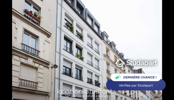 Logement tudiant Studio à Paris 18me arrondissement (75018)