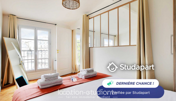 Logement tudiant Studio à Paris 18me arrondissement (75018)