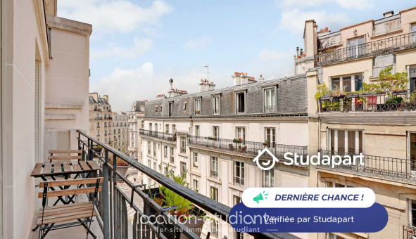 Logement tudiant Studio à Paris 18me arrondissement (75018)