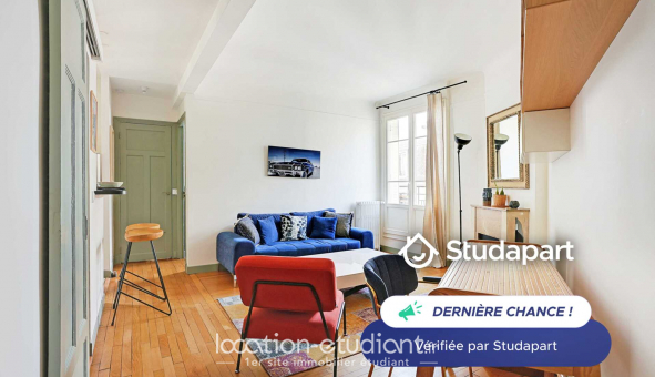 Logement tudiant Studio à Paris 18me arrondissement (75018)