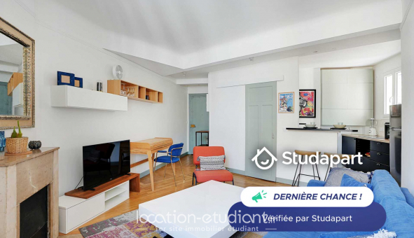 Logement tudiant Studio à Paris 18me arrondissement (75018)