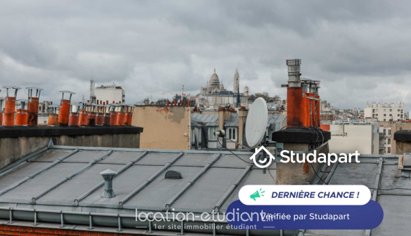 Logement tudiant Studio à Paris 18me arrondissement (75018)