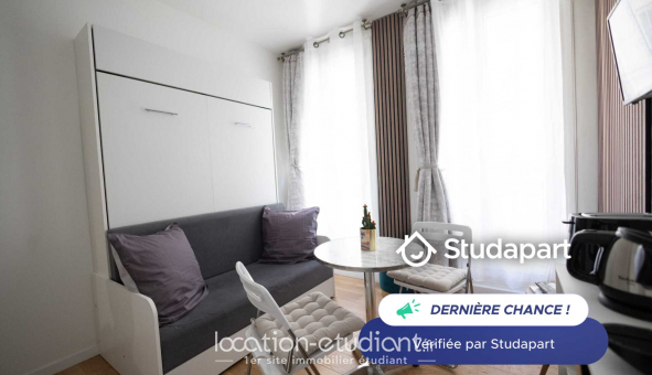 Logement tudiant Studio à Paris 18me arrondissement (75018)