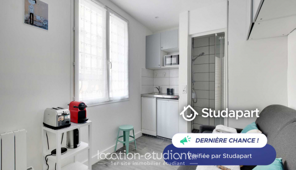 Logement tudiant Studio à Paris 18me arrondissement (75018)