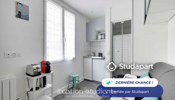 Logement tudiant Studio à Paris 18me arrondissement (75018)