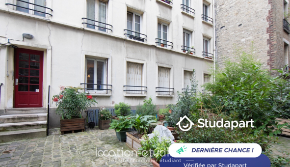 Logement tudiant Studio à Paris 18me arrondissement (75018)