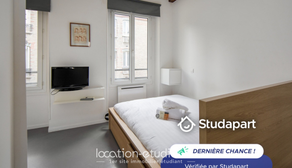 Logement tudiant Studio à Paris 18me arrondissement (75018)