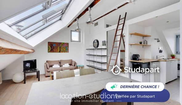 Logement tudiant Studio à Paris 18me arrondissement (75018)